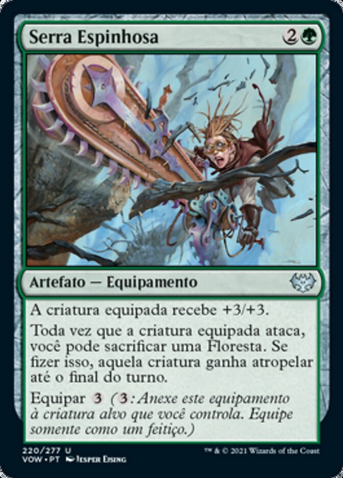 Serra Espinhosa / Spiked Ripsaw - Magic: The Gathering - MoxLand