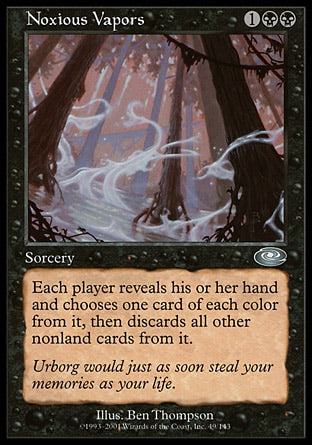 Vapores Venenosos / Noxious Vapors - Magic: The Gathering - MoxLand