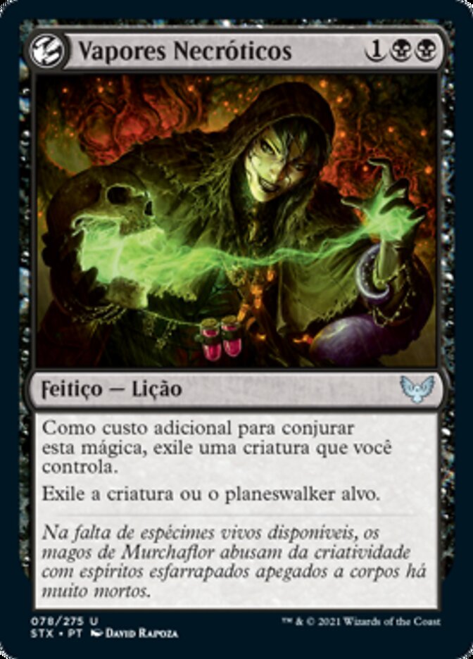 Vapores Necróticos / Necrotic Fumes - Magic: The Gathering - MoxLand