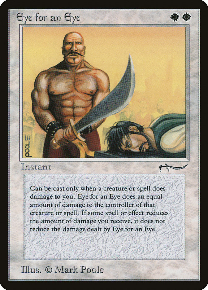 Olho por Olho / Eye for an Eye - Magic: The Gathering - MoxLand