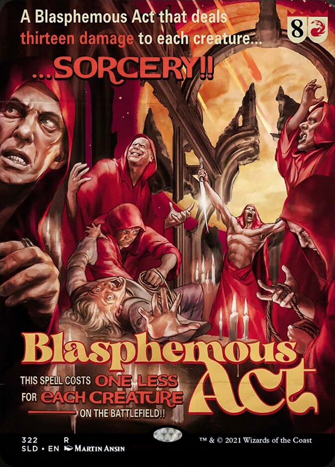 Ato Blasfemo / Blasphemous Act - Magic: The Gathering - MoxLand
