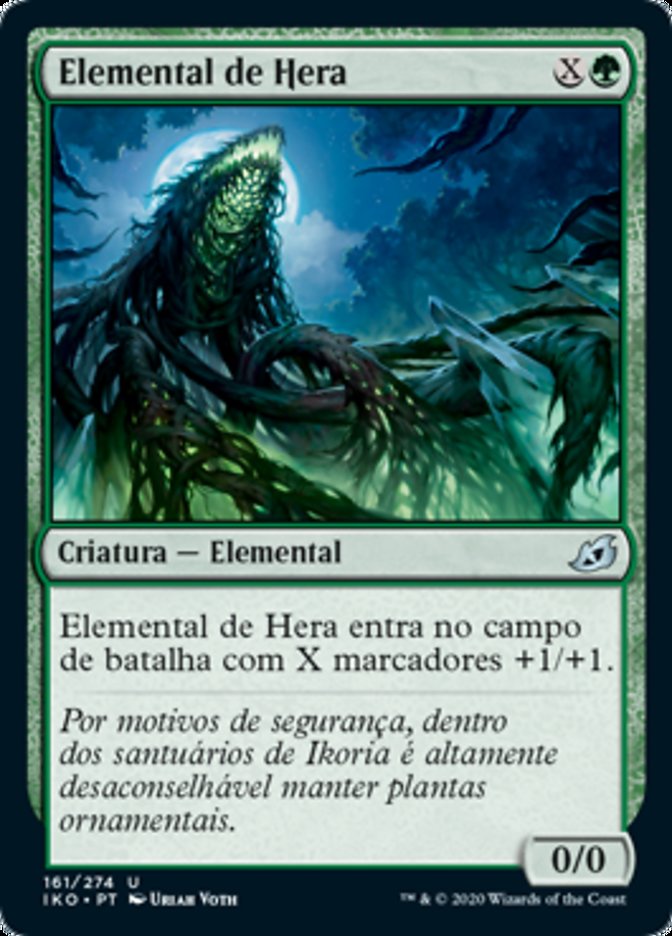 Elemental de Hera / Ivy Elemental - Magic: The Gathering - MoxLand