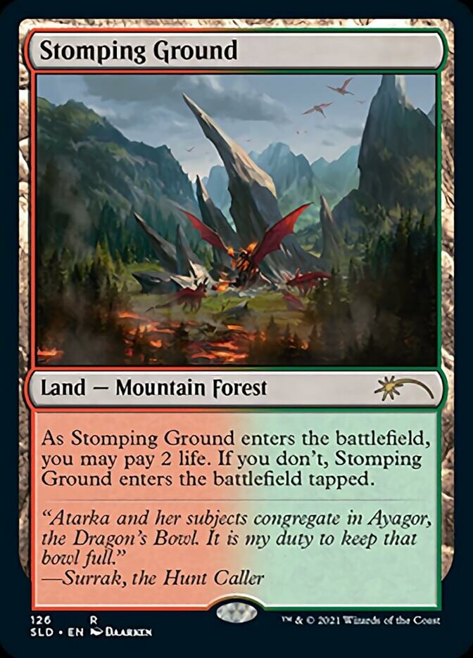 Solo Pisoteado / Stomping Ground - Magic: The Gathering - MoxLand