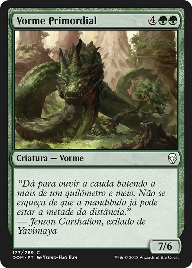 Vorme Primordial / Primordial Wurm - Magic: The Gathering - MoxLand