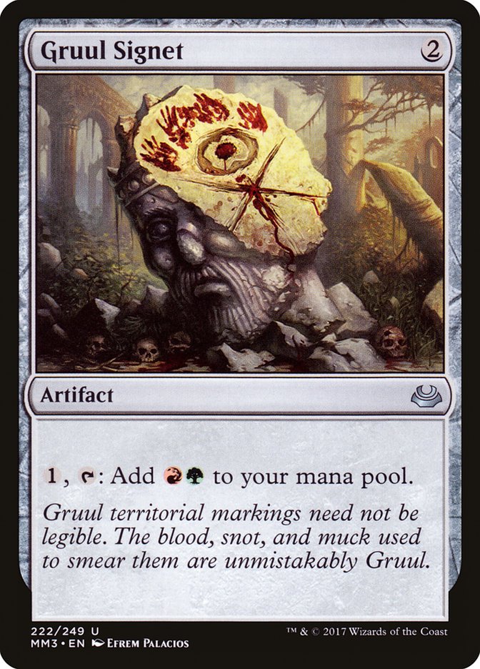 Sinete Gruul / Gruul Signet - Magic: The Gathering - MoxLand