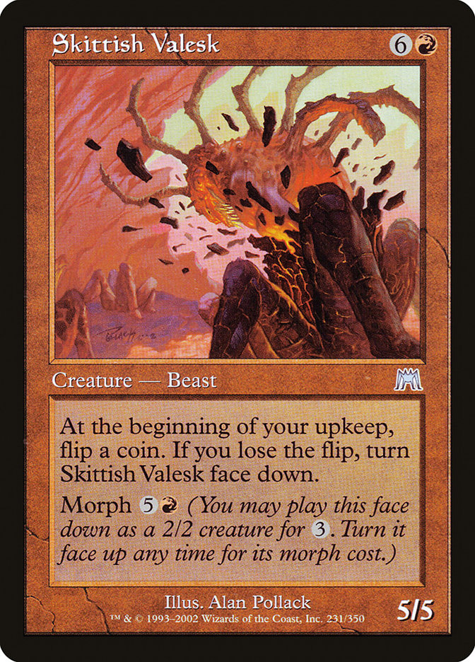 Valesk Medroso / Skittish Valesk - Magic: The Gathering - MoxLand