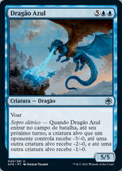 Dragão Azul / Blue Dragon - Magic: The Gathering - MoxLand