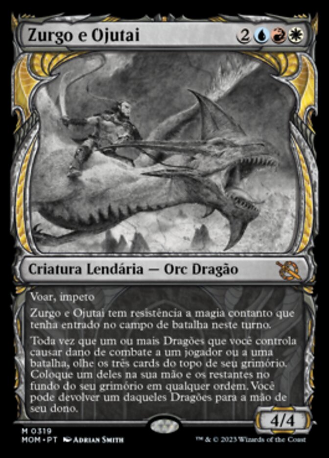 Zurgo e Ojutai / Zurgo and Ojutai - Magic: The Gathering - MoxLand