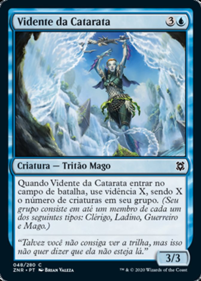 Vidente da Catarata / Cascade Seer - Magic: The Gathering - MoxLand