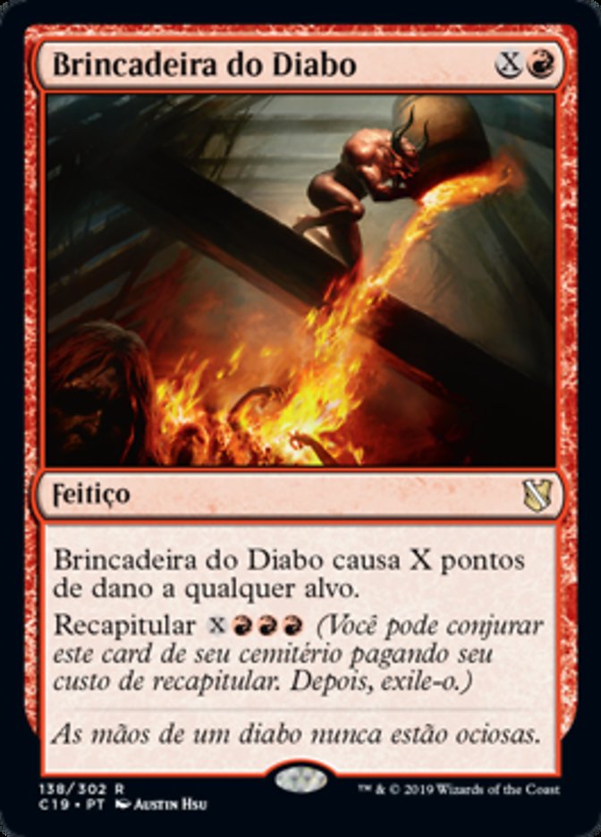 Brincadeira do Diabo / Devil's Play - Magic: The Gathering - MoxLand