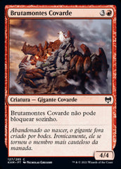 Brutamontes Covarde / Craven Hulk - Magic: The Gathering - MoxLand