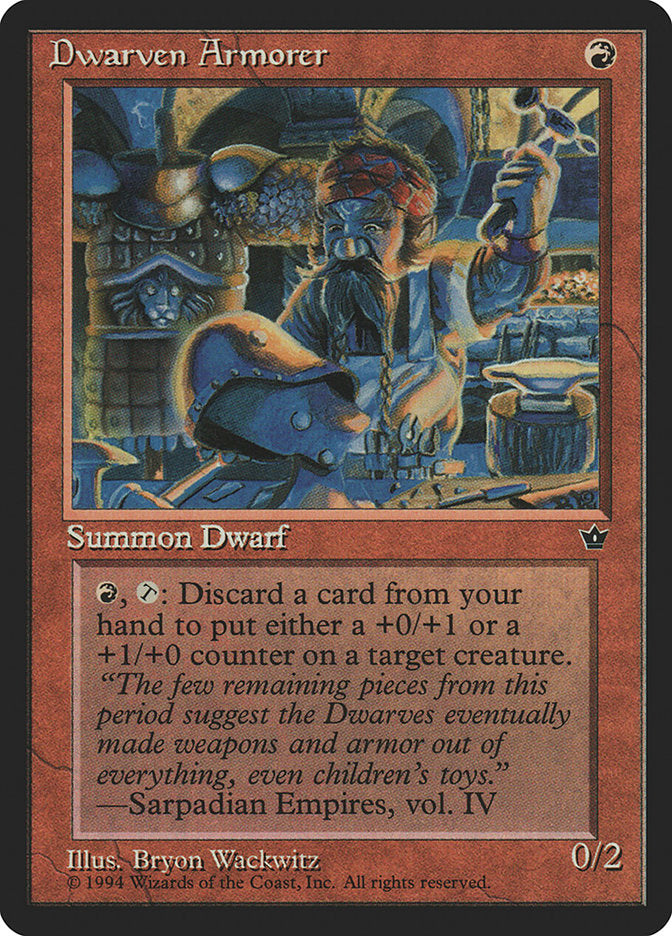 Dwarven Armorer / Dwarven Armorer - Magic: The Gathering - MoxLand
