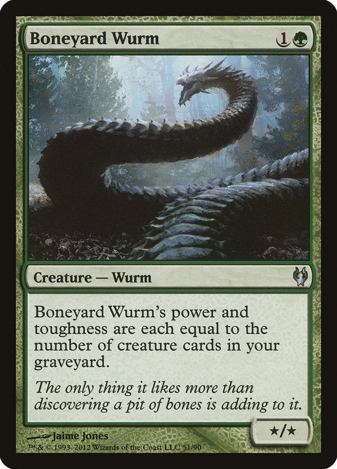 Vorme do Ossário / Boneyard Wurm - Magic: The Gathering - MoxLand