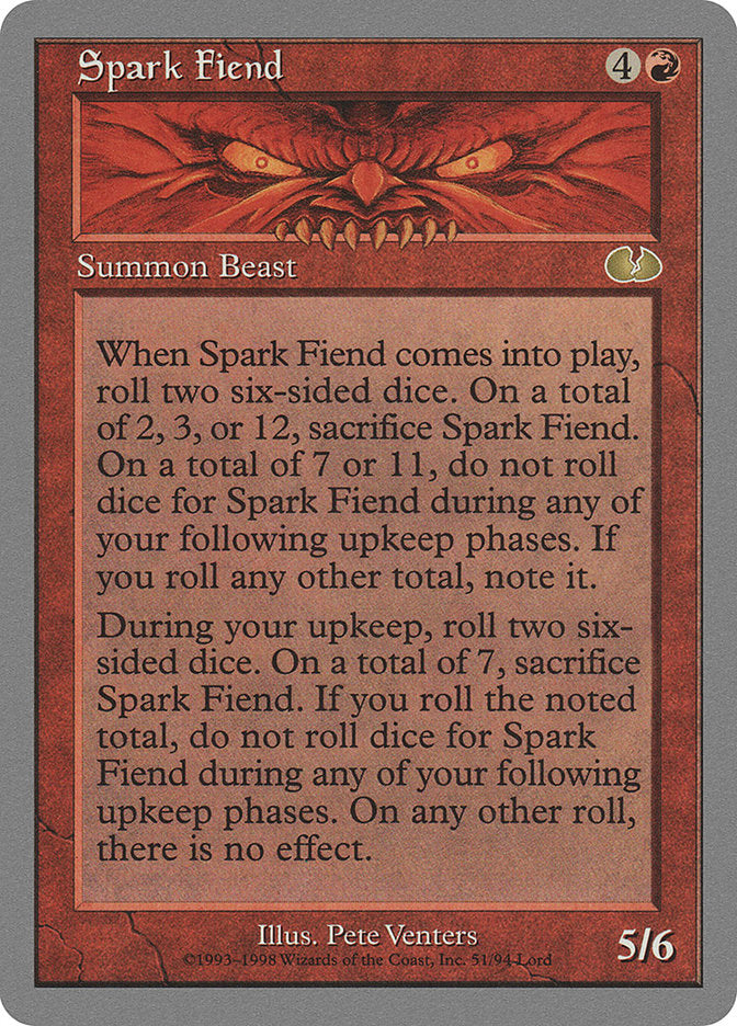 Spark Fiend - Magic: The Gathering - MoxLand