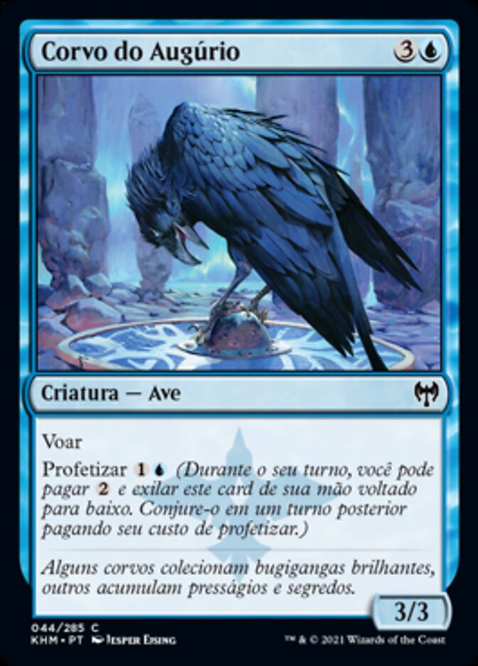Corvo do Augúrio / Augury Raven - Magic: The Gathering - MoxLand