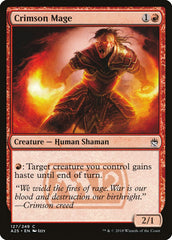 Mago Escarlate / Crimson Mage - Magic: The Gathering - MoxLand