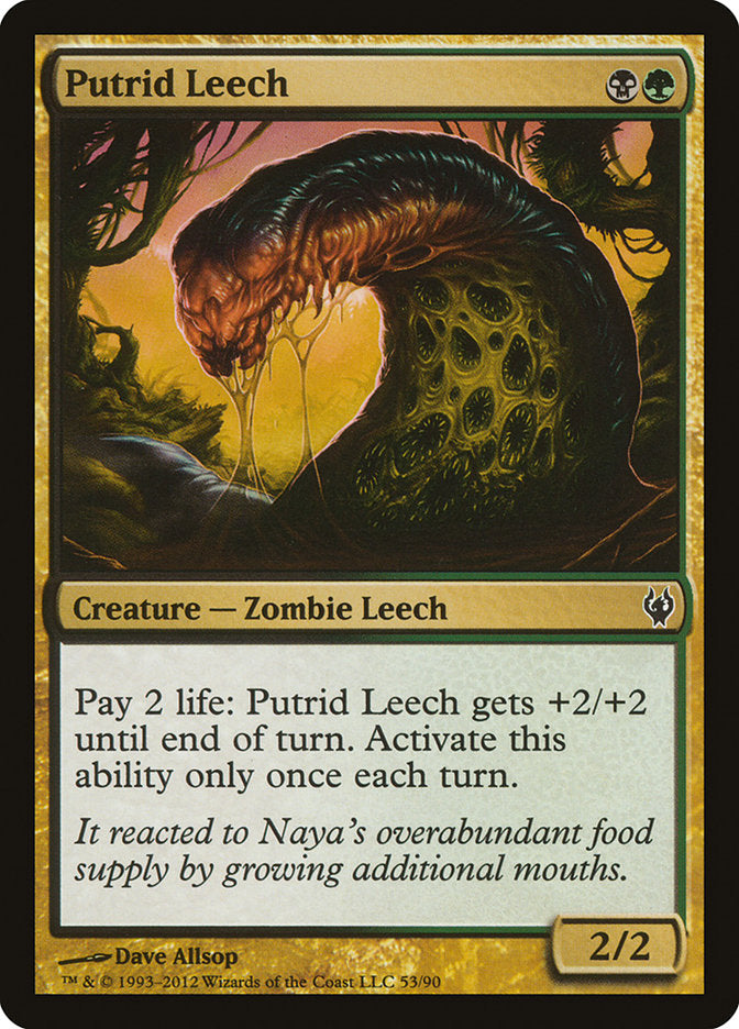 Sanguessuga Pútrida / Putrid Leech - Magic: The Gathering - MoxLand