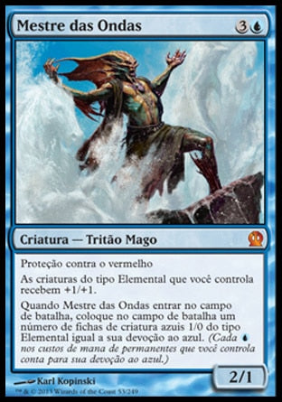 Mestre das Ondas / Master of Waves - Magic: The Gathering - MoxLand