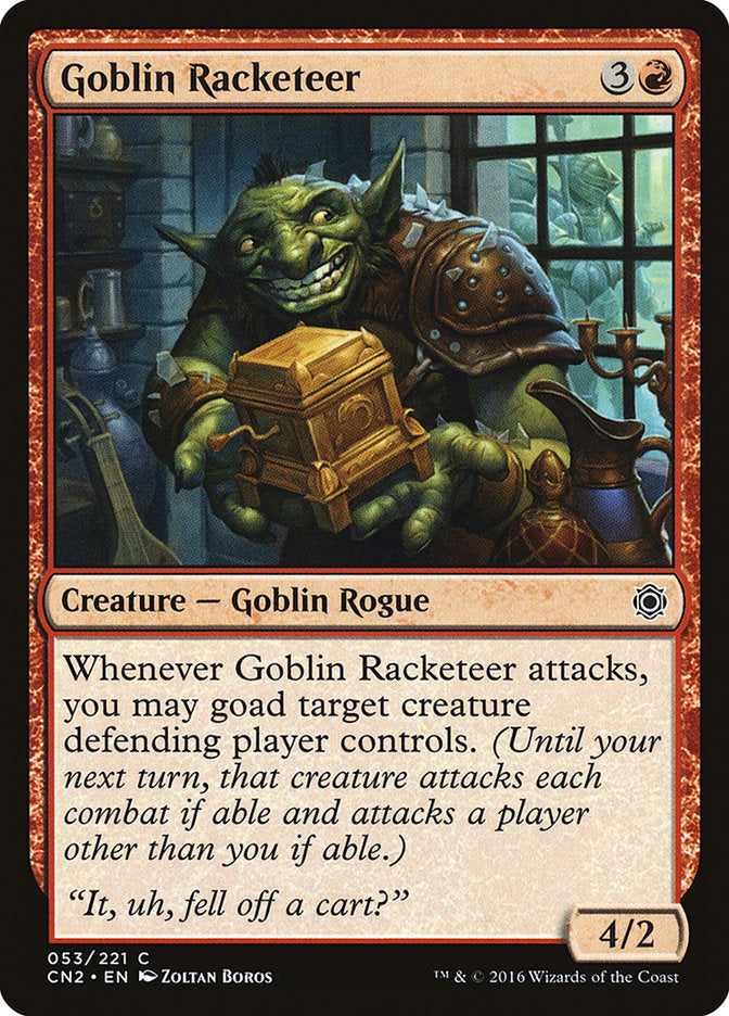 Goblin Racketeer - Magic: The Gathering - MoxLand