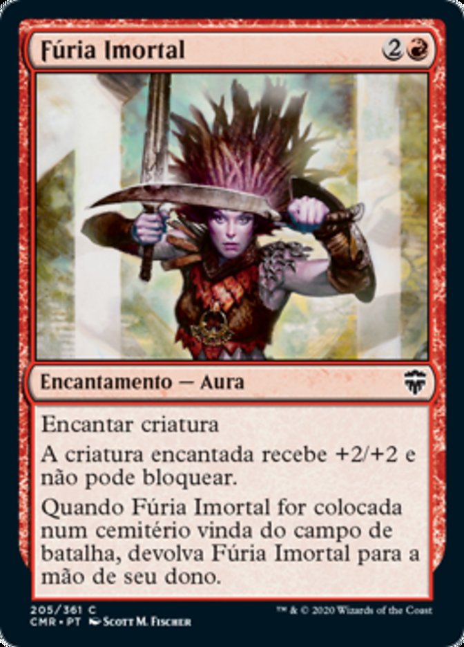 Fúria Imortal / Undying Rage - Magic: The Gathering - MoxLand