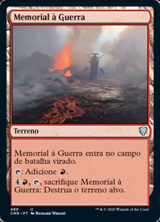 Memorial à Guerra / Memorial to War - Magic: The Gathering - MoxLand