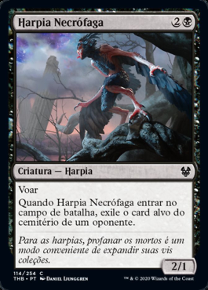 Harpia Necrófaga / Scavenging Harpy - Magic: The Gathering - MoxLand