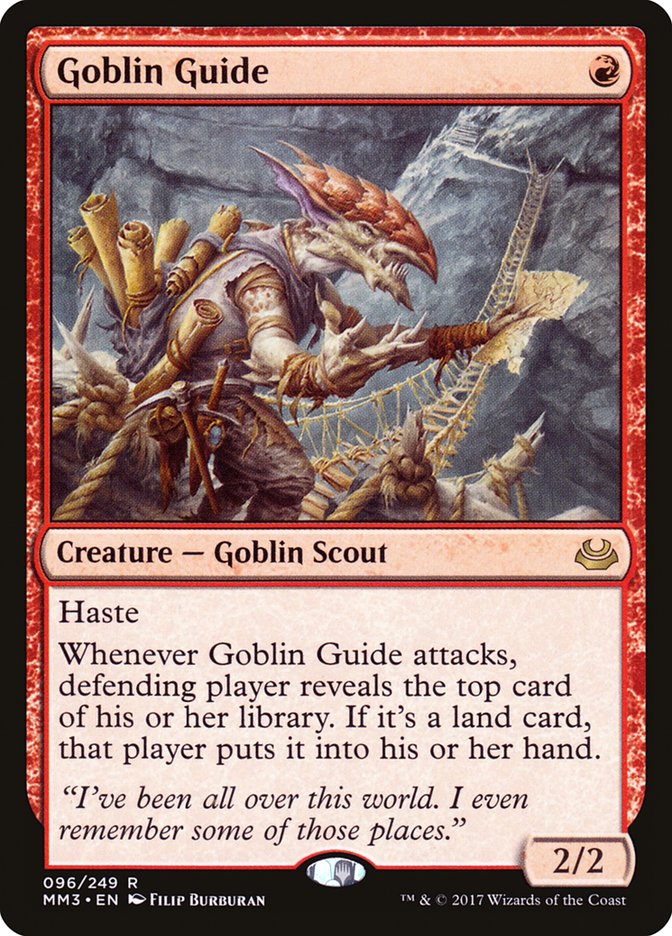 Guia Goblin / Goblin Guide - Magic: The Gathering - MoxLand