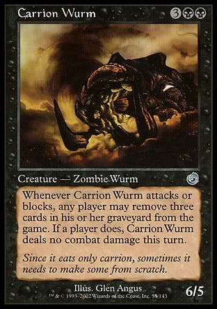 Vorme da Podridão / Carrion Wurm - Magic: The Gathering - MoxLand