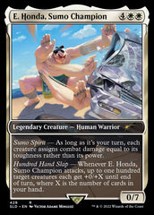 E. Honda, Sumo Champion - Magic: The Gathering - MoxLand