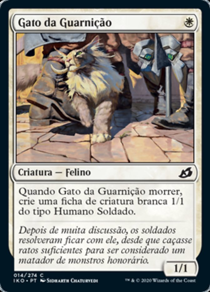Gato da Guarnição / Garrison Cat - Magic: The Gathering - MoxLand