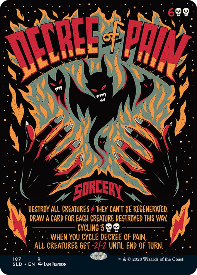 Decreto de Dor / Decree of Pain - Magic: The Gathering - MoxLand