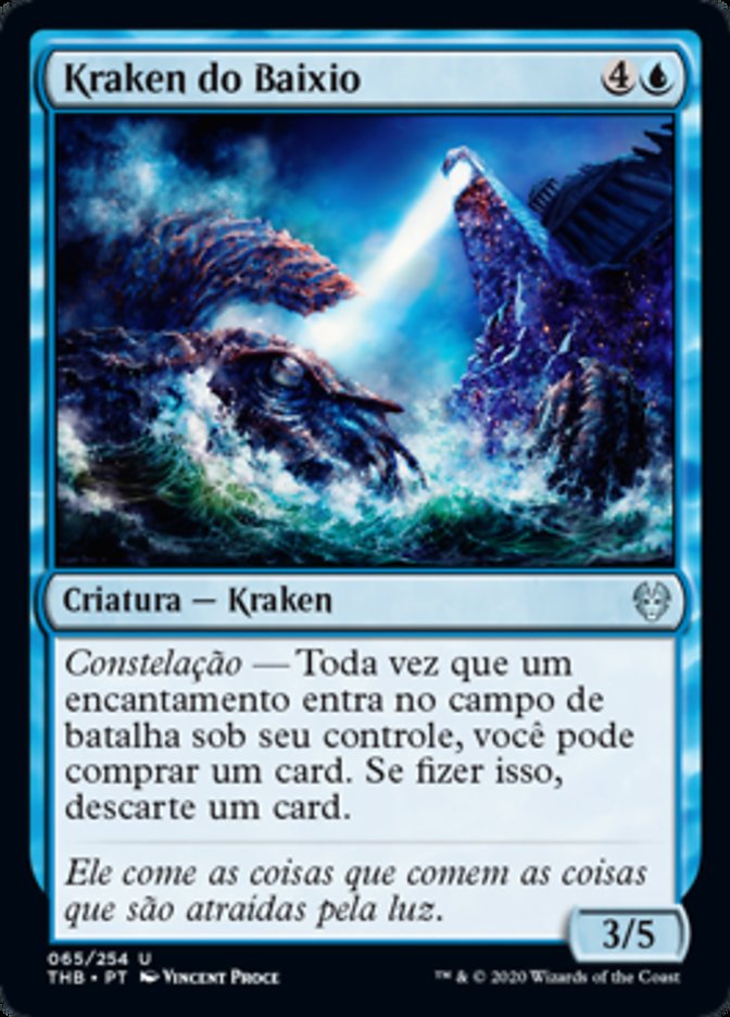 Kraken do Baixio / Shoal Kraken - Magic: The Gathering - MoxLand