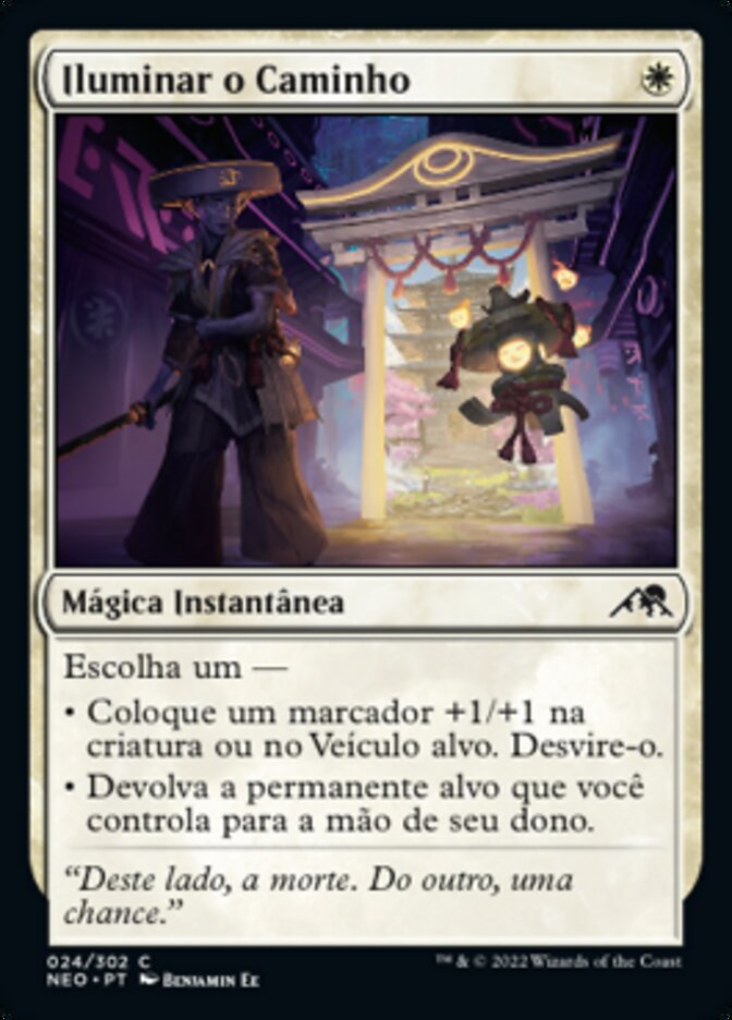 Iluminar o Caminho / Light the Way - Magic: The Gathering - MoxLand