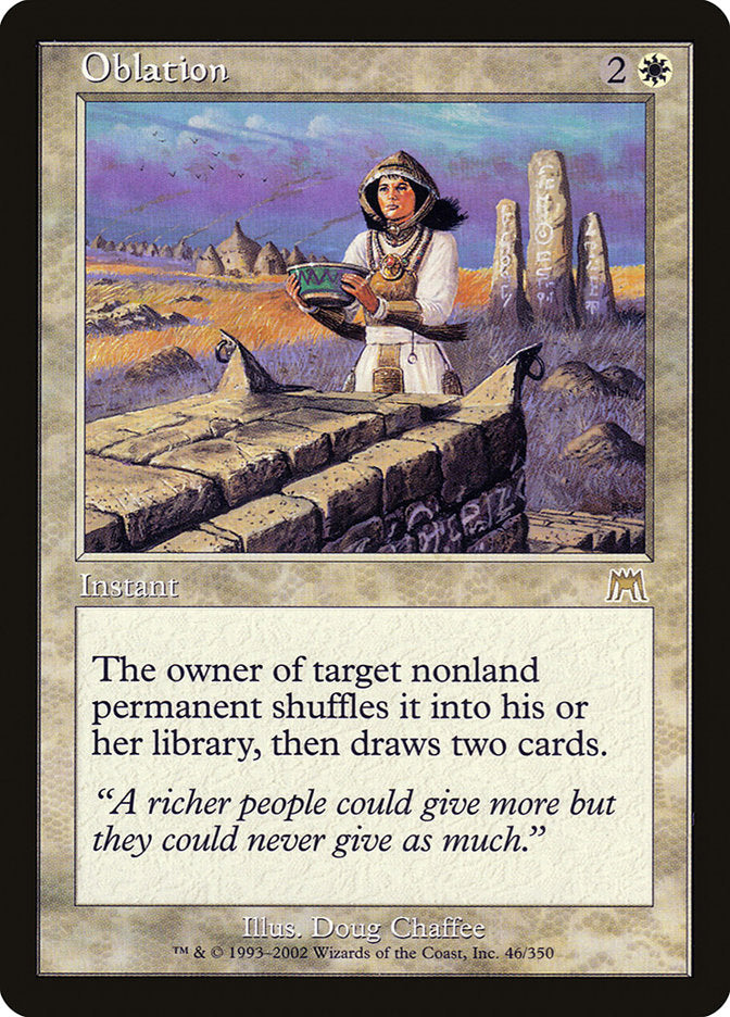 Oblação / Oblation - Magic: The Gathering - MoxLand