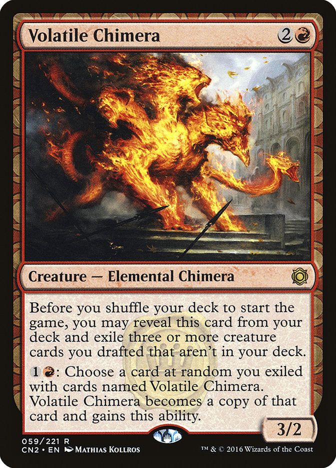 Volatile Chimera - Magic: The Gathering - MoxLand