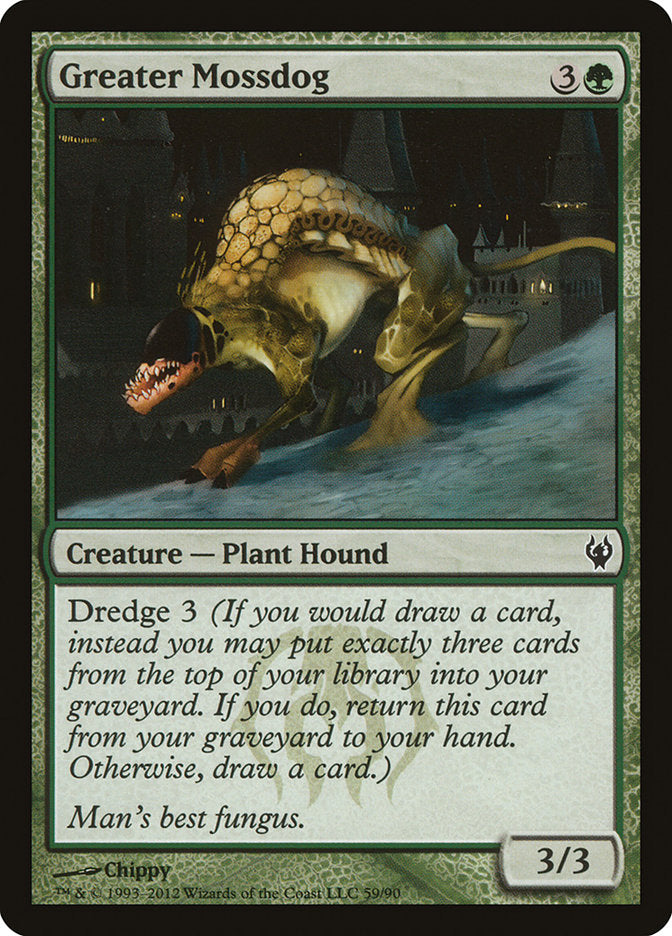 Cão de Limo-Mor / Greater Mossdog - Magic: The Gathering - MoxLand