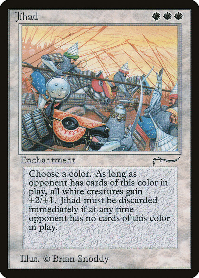 Jihad / Jihad - Magic: The Gathering - MoxLand