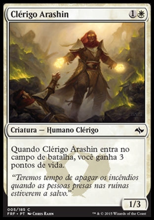 Clérigo Arashin / Arashin Cleric - Magic: The Gathering - MoxLand
