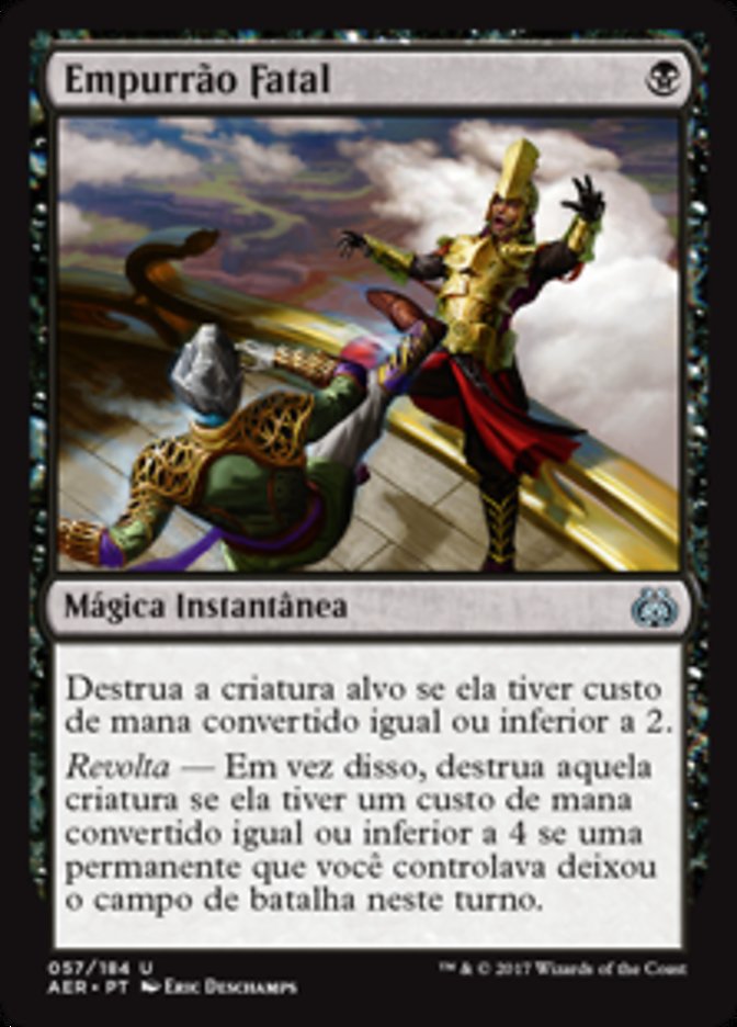 Empurrão Fatal / Fatal Push - Magic: The Gathering - MoxLand