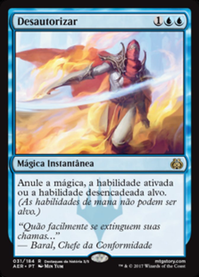 Desautorizar / Disallow - Magic: The Gathering - MoxLand