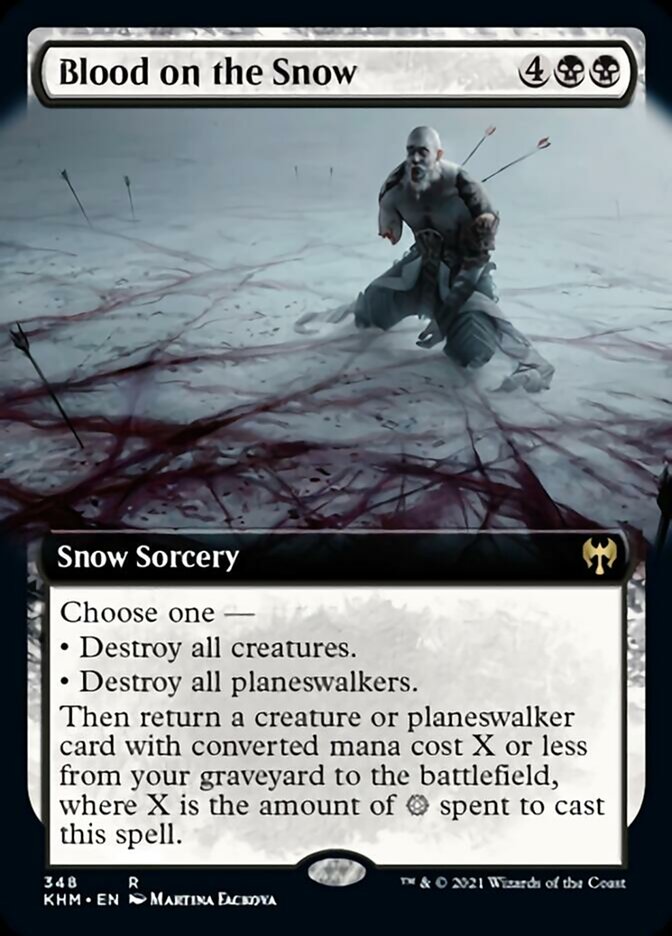 Sangue na Neve / Blood on the Snow - Magic: The Gathering - MoxLand