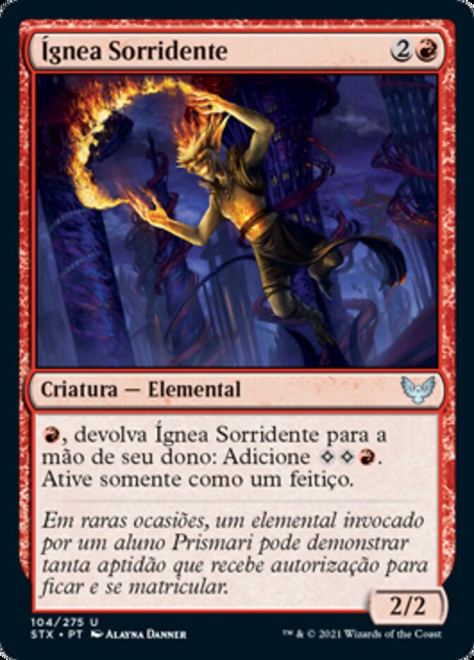 Ígnea Sorridente / Grinning Ignus - Magic: The Gathering - MoxLand