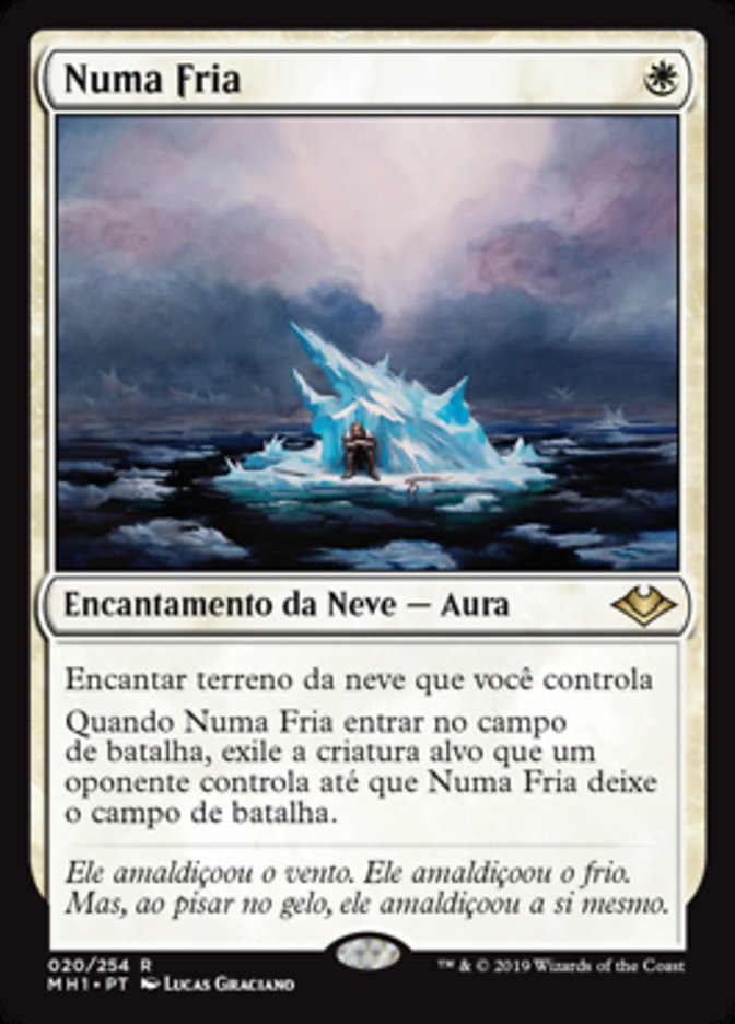 Numa Fria / On Thin Ice - Magic: The Gathering - MoxLand