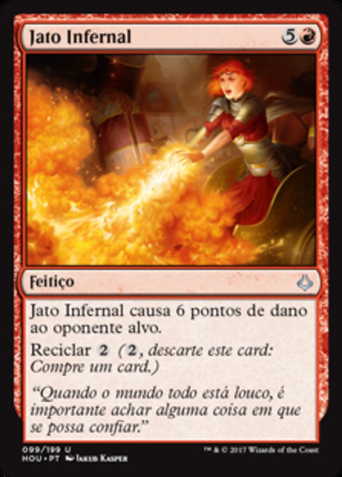 Jato Infernal / Inferno Jet - Magic: The Gathering - MoxLand