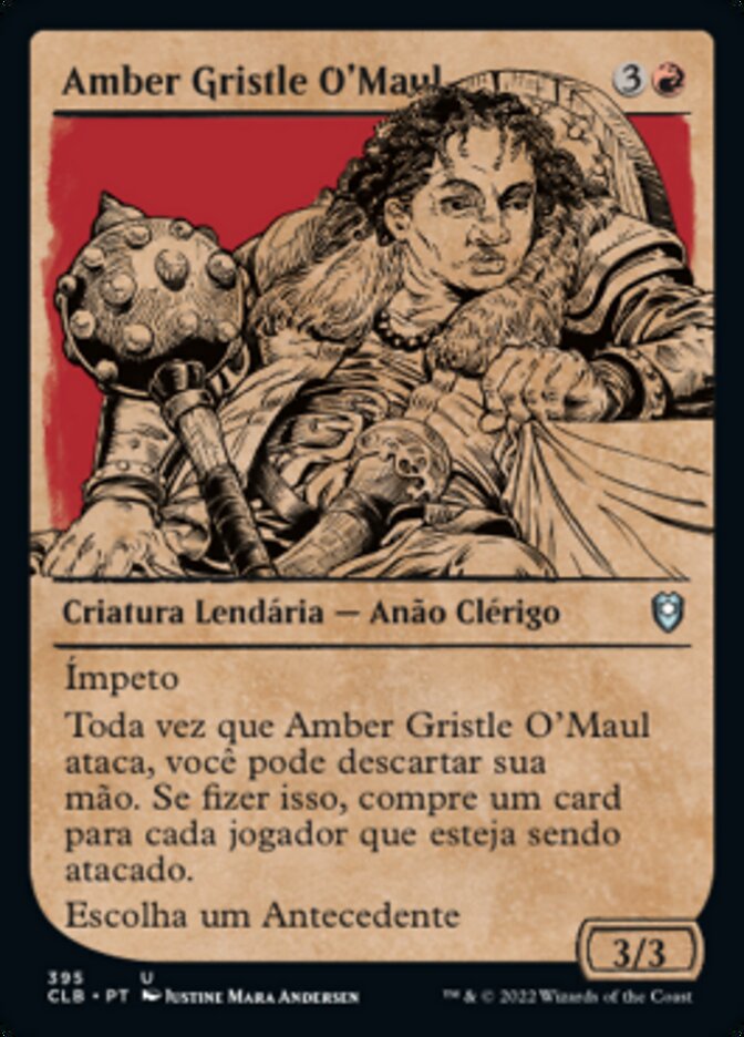 Amber Gristle O'Maul / Amber Gristle O'Maul - Magic: The Gathering - MoxLand