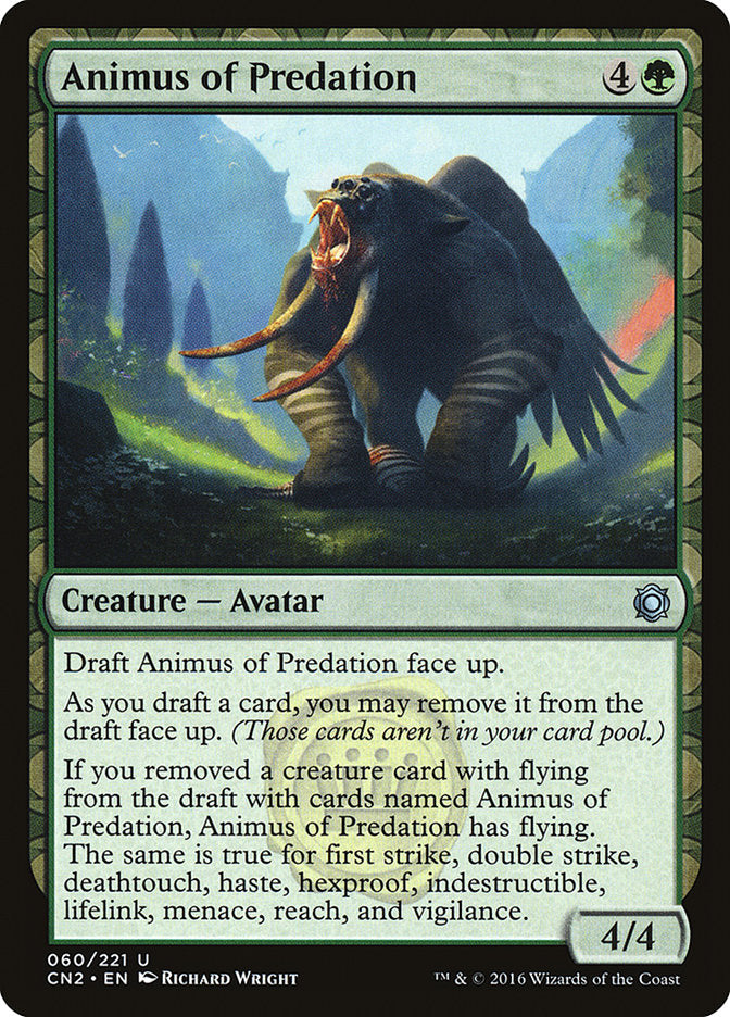 Animus of Predation - Magic: The Gathering - MoxLand