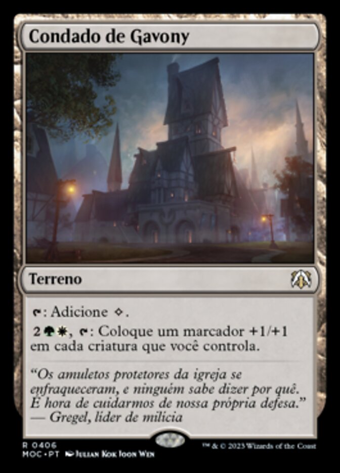 Condado de Gavony / Gavony Township - Magic: The Gathering - MoxLand