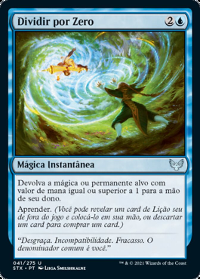 Dividir por Zero / Divide by Zero - Magic: The Gathering - MoxLand