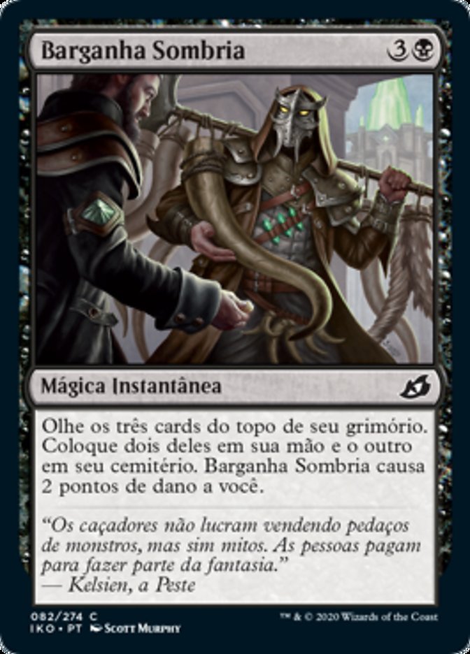 Barganha Sombria / Dark Bargain - Magic: The Gathering - MoxLand