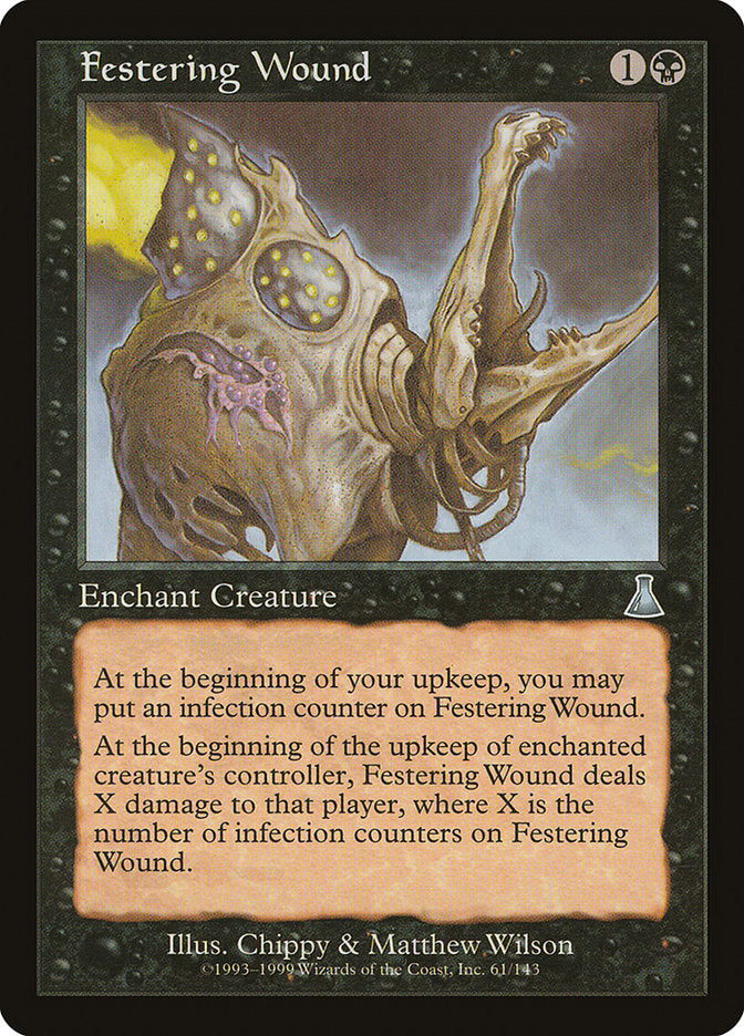 Ferida Purulenta / Festering Wound - Magic: The Gathering - MoxLand